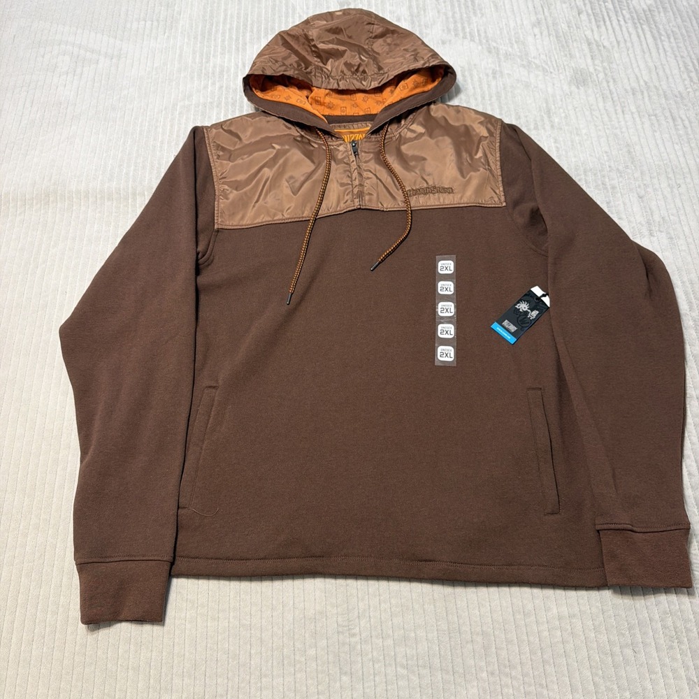 Blizzard Entertainment Hearthstone Hoodie Size 2XL Brown  Gaming Fleece Pocket